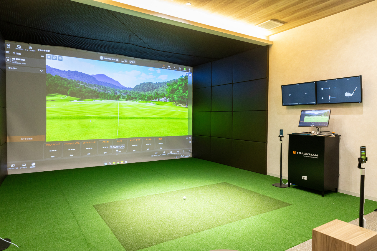 船堀ゴルフ練習場THE GOLF BASE 船堀は全打席トラックマン完備の会員制インドアゴルフ練習場です。